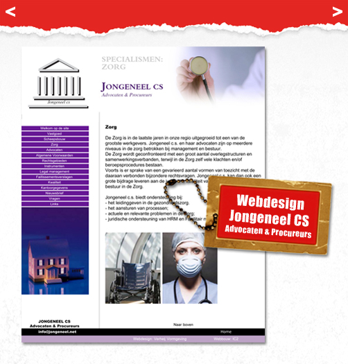 Webdesign Jongeneel CS